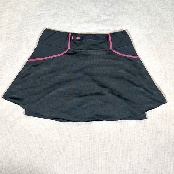 Sweaty Betty Tennis Golf Skort Gray Pink Shorts Skirt Medium - Picture 4 of 5